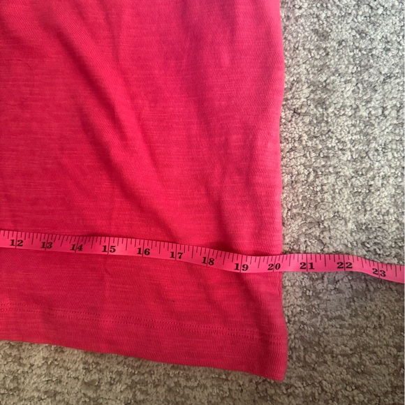 Faherty Bright Pink Sleeveless Tank Top NWT - Picture 4 of 5